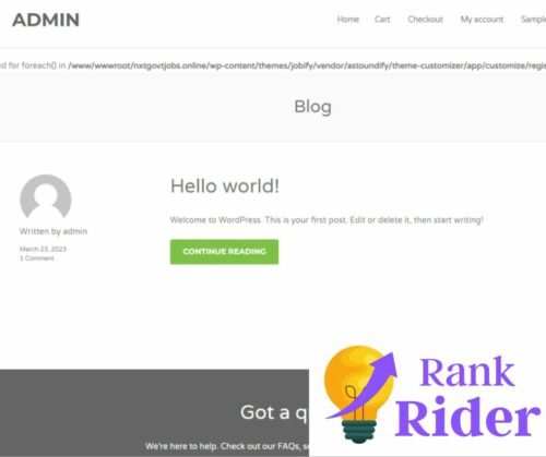 Jobify Job Board Theme With License Key